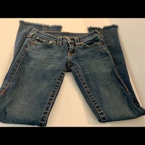 True Religion size 27 Joey jeans.